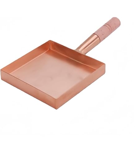 Amazon | ナカムラドウキセイサクショ 銅製 玉子焼鍋 18角（18cm